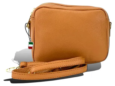 Immagine prodotto di Borsa Florence in pelle marrone chiaro D2OTF809C