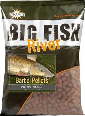 Immagine prodotto di Dynamite Big Fish River Barbel Pellets pre-forati