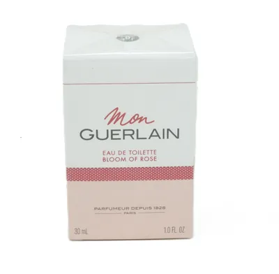 Produktbild von Guerlain Mon Bloom Of Rose, Frauen, 30 ml, Nicht nachfüllbare Flasche, Jasmin, Lavendel, Neroli, Rose, Vanille, Spray, Alcohol, parfum (fragrance), aqua (water), limonene, ethylhexyl methoxycinnamate,...