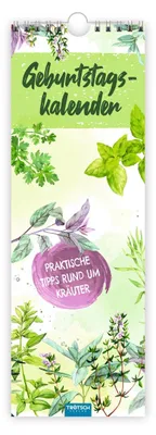 Produktbild von TRÖTSCH Geburtstagskalender Kräuter