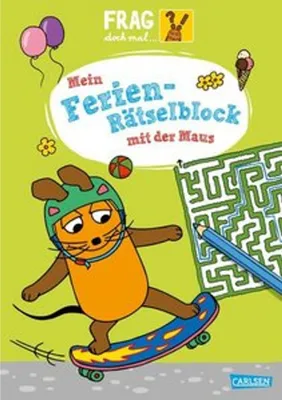 Produktbild von Frag doch mal ... die Maus: Mein Ferien-Rätselblock mit der Maus