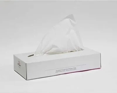 Produktbild von 640 Packungen Kosmetiktücher 20 cm x 21 cm hochweiss akito 2-lagig