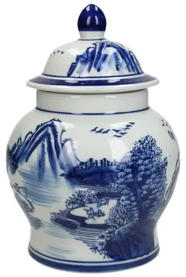 Produktbild von HD Collection Topf Blau 19x15x15cm