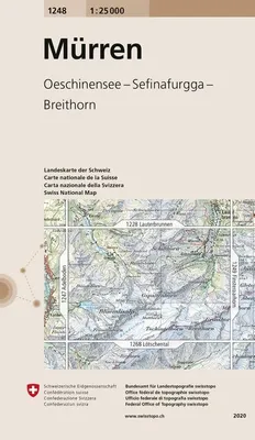Immagine prodotto di Swisstopo 1:25 000 Mürren