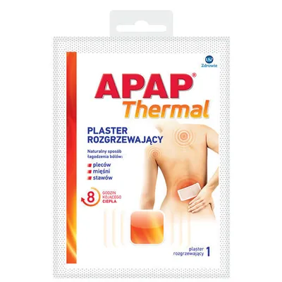 Produktbild von Apap Wärmepflaster gegen Schmerzen, 1 Stück.