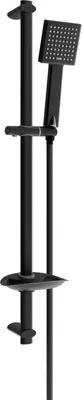 Produktbild von Mexen DB45 Schiebe-Dusch-Set, Schwarz - 785454584-70