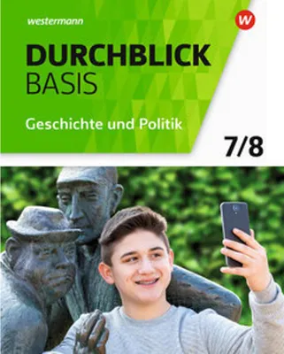 Obrázek produktu pro Durchblick Basis Geschichte und Politik  7 / 8. Geschichte und Politik. Schulbuch. Niedersachsen