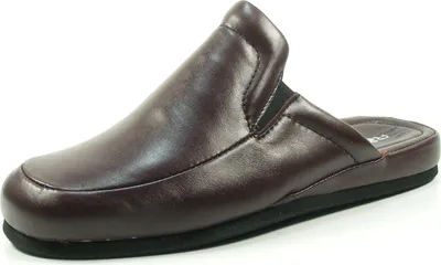 Produktbild von Rohde Varberg 6607-48 Herren Schuhe Hausschuhe Pantoffeln Leder , Größe:43 EU, Farbe:Rot