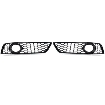 Produktbild von "Nebelscheinwerfer Stoßstangengitter Abdeckung – Schwarz Wabendesign – Für Audi A3 8P (2009–2012) "