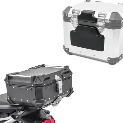 Image de Set Moto Top Case # XB28 Aluminium Universel 28 litres et arrière