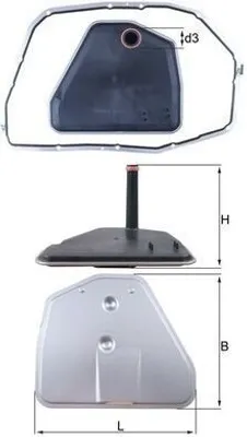 Immagine prodotto di Filtro Idraulico Hx164D1 Adatto Per Vag