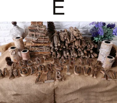 Produktbild von Buchstabe Not Schreibgeschichte Spielzeug Holz Alphabet Plaques Türhängeversorgung-E
