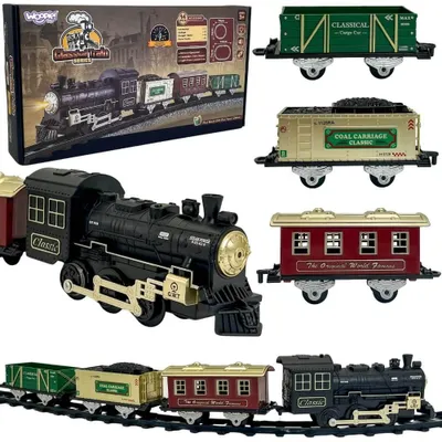 Produktbild von Woopie Classic Steam Train Lokomotivgleis Xxl