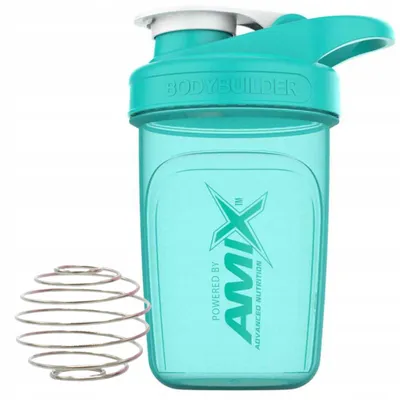 Produktbild von Amix Bodybuilder Shaker 300ml Mini Grün