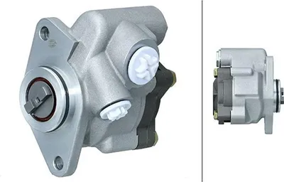 Productafbeelding van Hydraulische pomp voor besturing, HELLA, geschikt voor onder andere Mercedes-Benz ATEGO