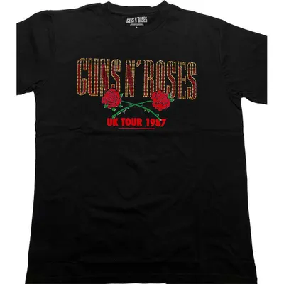 Zdjęcie produktu dla Guns N' Roses 87 Tour Black L Koszulka