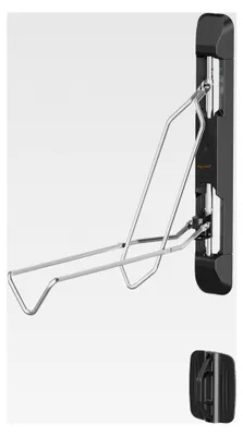 Produktbild von Wandhalterung für Fahrräder - Platzsparend, Schwenkbar, Klappbar, bis 71 mm Reifenbreite, Tragfähigkeit 35 kg