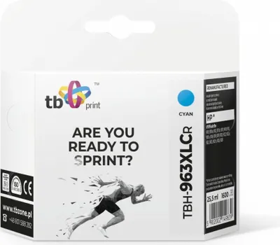 Obrázek produktu pro Kompatibilita s inkoustovou kazetou TB. s HP OfficeJet Pro 9020 963XL, CY reman.