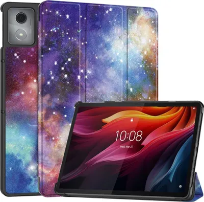 Produktbild von Lenovo Tab K11 Plus Hülle - Coverup Tri-Fold Ständer Klapphülle mit Schlaf/Wach-Funktion - Galaxy