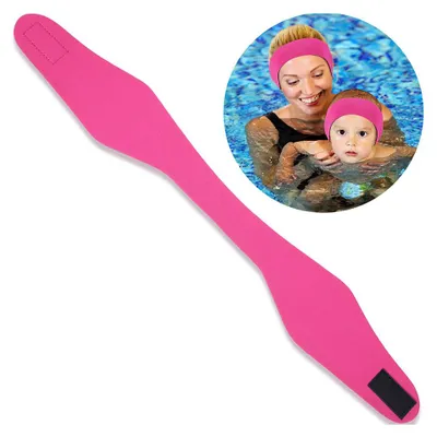 Obrázek produktu pro Elastická plavecká čelenka s ochranou uší pro vodní sporty