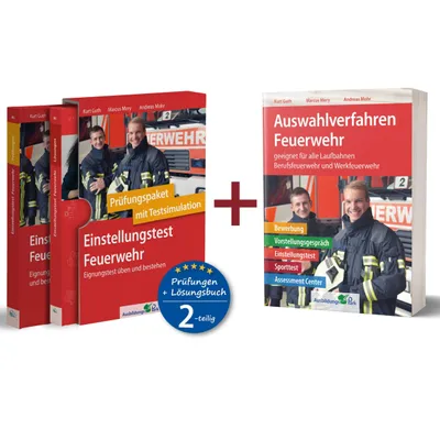 Produktbild von Paket - Einstellungstest + Auswahlverfahren Feuerwehr