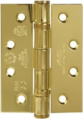 Zdjęcie produktu dla Pleciony zawias drzwiowy 102x76x3mm, mosiądzowany (ZHS43EB)