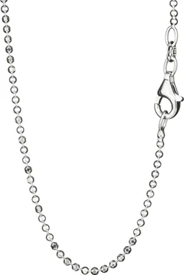 Produktbild von Collier 40cm Kugelkette diamantiert 925 Silber Damen Halskette 1,5mm Breit 8205