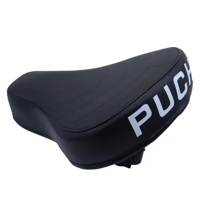 Zdjęcie produktu dla Siodełko do motoroweru Puch X 50 czarne z napisem