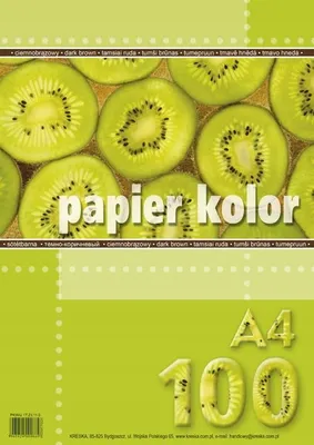 Produktbild von Kreska Kopierpapier A4 80g Dunkelbraun 100 Blatt