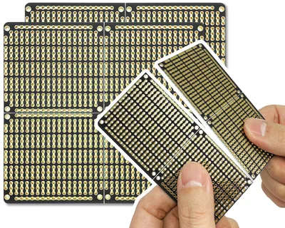 Zdjęcie produktu dla Płytka prototypowa PCB z szynami zasilającymi do Arduino i projektów elektroniki DIY