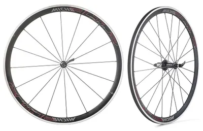Produktbild von Miche Altur Rennrad Laufradsatz Schwarz 9 x 100 / 10 x 130 mm / Shimano/Sram HG Schwarz 9 x 100 / 10 x 130 mm