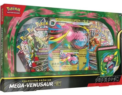 Produktbild von Pokemon Trading Card Game Mega Venusaur Ex Box Mega-entwicklung Lateinamerika Spanisch Mehrfarbig Kinder Mehrfarbig One Size
