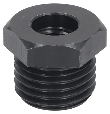 Obrázek produktu pro Adaptér pro vřeteno soustruhu, s vnějším závitem 33 mm, vnitřním závitem 18 mm, krokem závitu 2,5 mm, upínací kužel z legované oceli