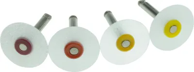 Produktbild von OptiDisc Polierscheibe fein 9,6mm zum Polieren von Restaurationsflächen, 100 Stück