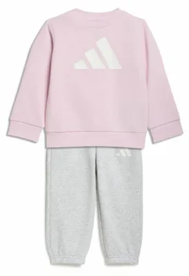 Produktbild von adidas Unisex Baby Big Logo Essentials Jogger Track_Suit, clear pink/white/white