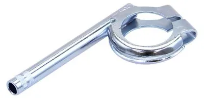 Productafbeelding van Knipperlichtbeugel, knipperlichtdrager, verstevigingsstang, verzinkt, 12mm, voorzijde (met M10-schroefdraad) voor Simson S50, S51, S70