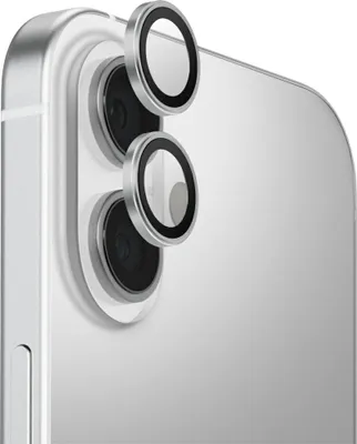 Produktbild von UNIQ Optix Kamera-Schutzglas für iPhone 17 Silber