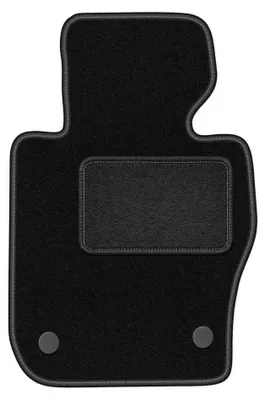 Productafbeelding van Velours bestuurdersmat voor BMW 3 E91 xDrive 2004-2011 (stationwagen) – zwart, op maat – Wielganizator LUX