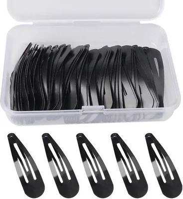 Produktbild von 50 metallene Haarspangen, metallene Haarklemmen, Mädchen, Haarspangen, BB Haarspangen, von Metall, für Damen und Mädchen, Kinder