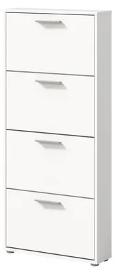 Produktbild von home24 Schuhkipper - Weiß - 59 cm