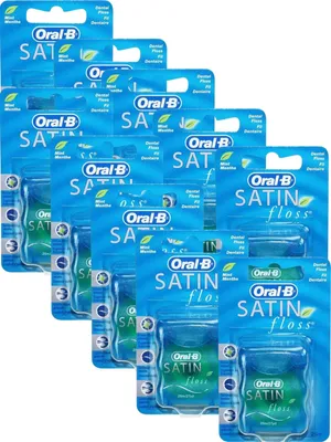 Produktbild von 10x Oral-B Satin Floss Zahnseide a 25m