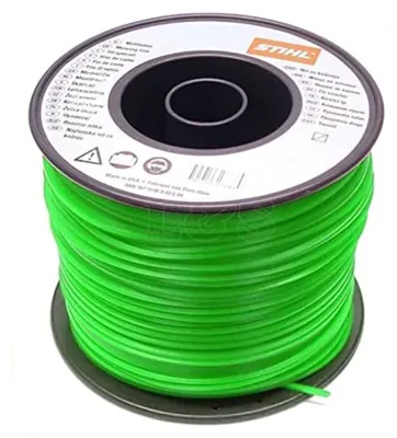 Image de Bobine de fil rond diamètre 4mm longueur 87m - vert foncé - STIHL - 0000-930-3603