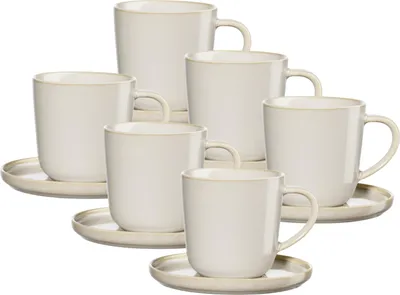 Produktbild von ASA COPPA Espressotasse m.U. tofu 0,08l Set6