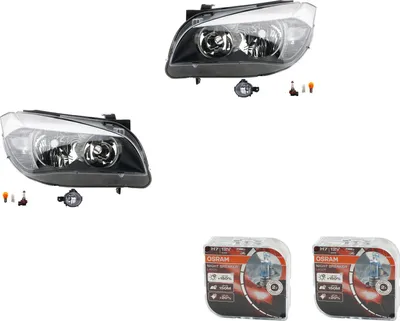 Immagine prodotto di Johns, set di fari + Osram Night Breaker Laser adatto per BMW X1 E84 07/12-L&R 63176924655 6924655 63176924656 6924656 63117290233 7290233 6311