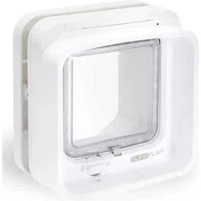 Produktbild von Trixie SureFlap DualScan Freilauftür mit Mikrochiperk. 21 × 21 cm, weiß