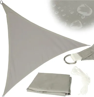 Image de Voile d'ombrage de terrasse 4x4x4m triple sza