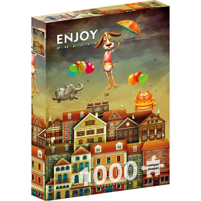 Immagine prodotto di Puzzle 1000 pezzi Enjoy – Sopra la Città