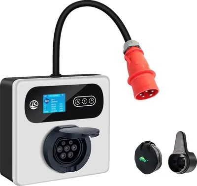 Obrázek produktu pro Nabíjecí stanice pro elektromobily, inteligentní ovládání, nastavitelný proud, stanice 22 kW APP