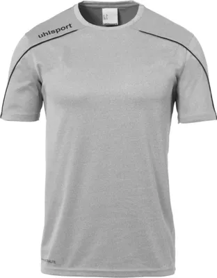 Produktbild von Uhlsport Stream 22 Trikot Kurzarm Herren - Dunkelgrau Meliert / Schwarz