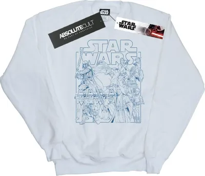 Produktbild von Star Wars - Sweatshirt für Herren BI45731 (4XL) (Weiß)